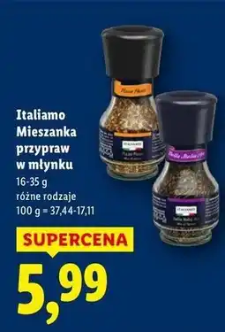 Lidl Zioła śródziemnomorskie młynek Italiamo oferta