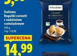 Lidl Rogalik z nadzieniem czekoladowym Italiamo oferta