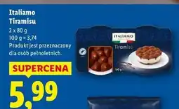 Lidl Deser tiramisu Italiamo oferta