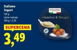 Lidl Jogurt kremowy orzechy i nugat Italiamo oferta