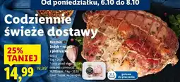 Lidl Rolada z indyka pietruszką Rzeźnik Codzienna Dostawa oferta
