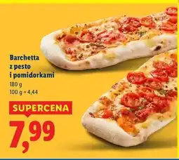 Lidl Barchetta z pesto i pomidorami oferta