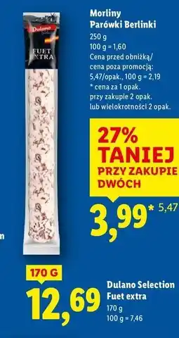 Lidl Fuet Dulano Selection oferta
