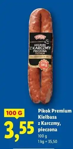 Lidl Kiełbasa pieczona z karczmy Pikok oferta