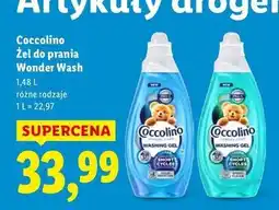 Lidl Żel do prania speed clean Coccolino oferta
