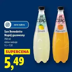 Lidl Napój aranciata San Benedetto Zero oferta