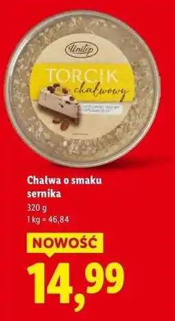 Lidl Torcik chałwowy Unitop oferta