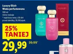 Lidl Woda perfumowana precous sunset Luxury Elixir oferta