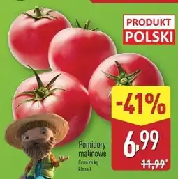 ALDI Pomidory malinowe polska oferta