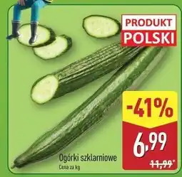 ALDI Ogórek szklarniowy polska oferta