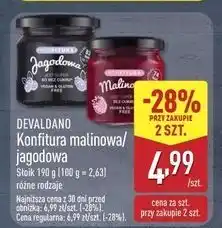 ALDI Konfitura jagoda Devaldano oferta