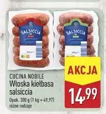 ALDI Kiełbasa włoska salsiccia Cucina Nobile oferta