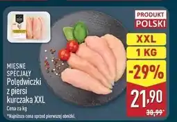 ALDI Polędwiczki z piersi kurczaka Mięsne Specjały Zawsze Świeże (Aldi) oferta