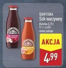 ALDI Sok z marchwi gruszką Dawtona oferta