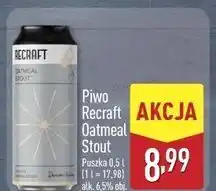 ALDI Piwo oatmeal stout Recraft oferta