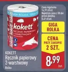 ALDI Ręcznik papierowy 2-warstwowy Kokett oferta