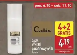 ALDI Wkład parafinowy do znicza 64h Calix oferta