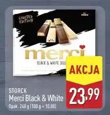 ALDI Bombonierka black & white Storck Merci oferta