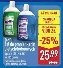 ALDI Żel do prania białego Tandil oferta