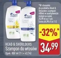 ALDI Szampon do włosów citrus fresh Head&Shoulders oferta
