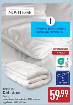 ALDI Kołdra zimowa 220 x 200 cm Novitesse oferta