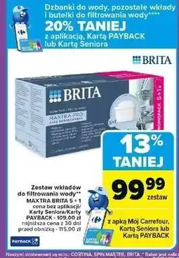 Carrefour Wkład filtrujący maxtra pro Brita oferta