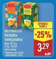 ALDI Herbatka kontrola masy ciała Westminster oferta