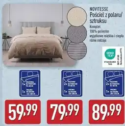 ALDI Komplet pościeli z polaru 200 x 220 cm Novitesse oferta