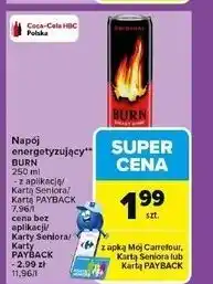 Carrefour Napój original Burn oferta