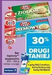 Carrefour Ser topiony kremowy Mlekovita oferta