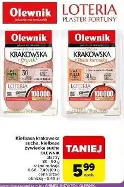 Carrefour Sucha krakowska z fileta kurczaka Olewnik oferta