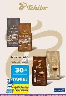 Carrefour Kawa Tchibo Barista Caffe Crema oferta