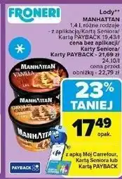 Carrefour Lody chocolate & vanilla Manhattan (Nestle) oferta