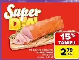 Carrefour Polędwica łososiowa Stanisławów oferta