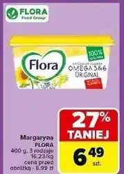 Carrefour Margaryna original Flora Omega 3&6 oferta