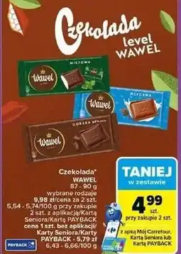 Carrefour Czekolada gorzka 64 % Wawel oferta