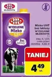 Carrefour Mleko bez laktozy 1.5% Mlekovita Wydojone oferta