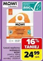 Carrefour Łosoś wędzony na zimno intensive Mowi Signature oferta