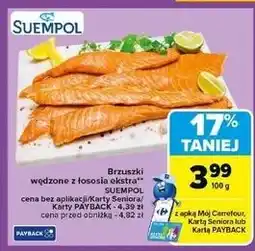 Carrefour Brzuszki z łososia Suempol oferta