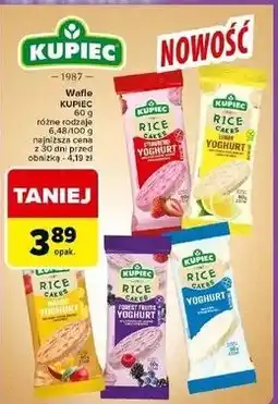 Carrefour Wafle ryżowe polewa jogurtowa mango Kupiec oferta