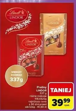 Carrefour Bombonierka assorted cornet Lindt Lindor oferta