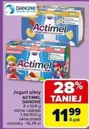 Carrefour Jogurt wieloowocowy Danone Actimel oferta