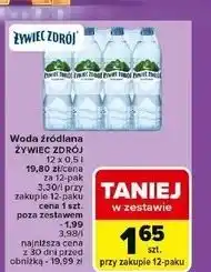 Carrefour Woda niegazowana Żywiec Zdrój oferta
