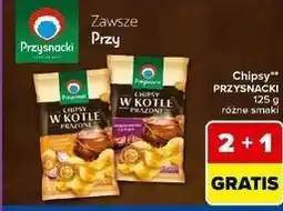 Carrefour Chipsy w kotle prażone cheddar z czerwoną cebulą Przysnacki oferta