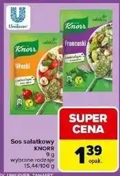 Carrefour Sos sałatkowy francuski Knorr oferta