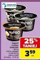 Carrefour Jogurt proteinowy banan-orzech Danone Yopro oferta