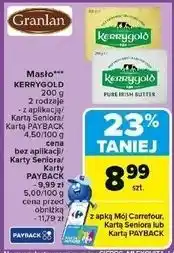 Carrefour Masło solone Kerrygold Irlandzkie oferta
