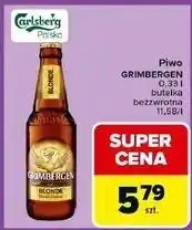Carrefour Piwo Grimbergen Blonde oferta