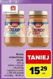 Carrefour Masło orzechowe crunchy Felix oferta