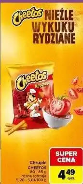 Carrefour Chrupki ketchup Cheetos oferta